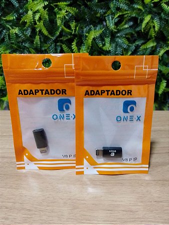 ADAPTADOR OTG IPHONE PARA V8 ONEX ADP-7514