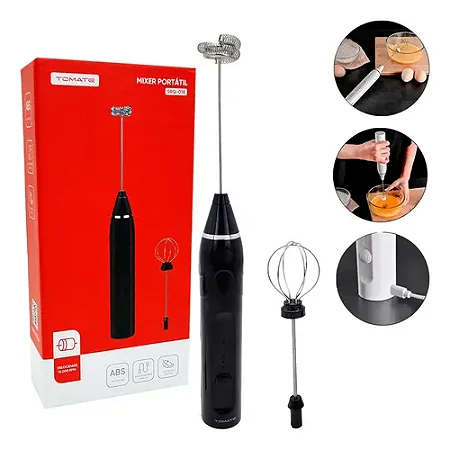 MIXER PORTATIL RECARREGAVEL 5V 1A TOMATE SRQ-018