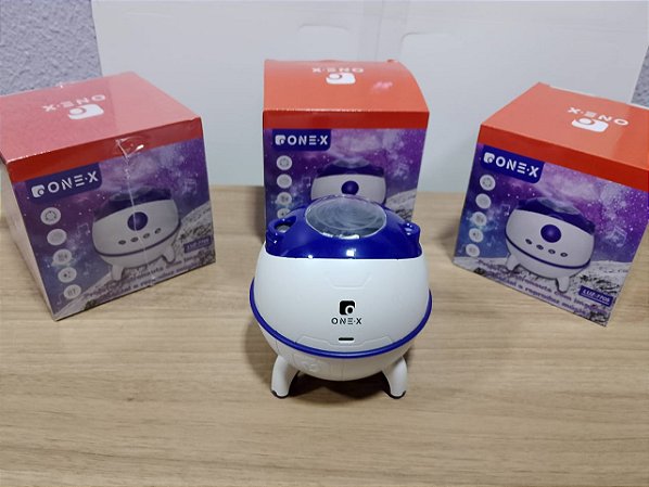 PROJETOR DE LUZ ASTRONAUTA BLUETOOTH ONEX LUZ-7705