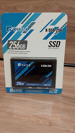 SSD PARA COMPUTADOR 256GB 2.5 SATA HARD DRIVE ONEX XSSD-256 - Loja
