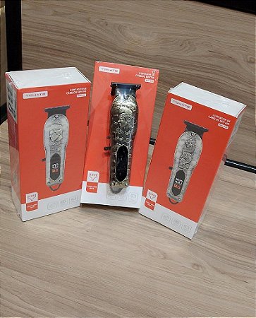 CORTADOR DE CABELO S/ FIO RECARREGAVEL 5W TOMATE MAG-030