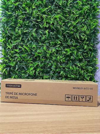 TRIPE DE METAL PARA MICROFONE 38X65CM TOMATE MTG-137