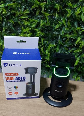 TRIPE DE CELULAR 360° COM RASTREAMENTO FACIAL RGB ONEX SEL-6824