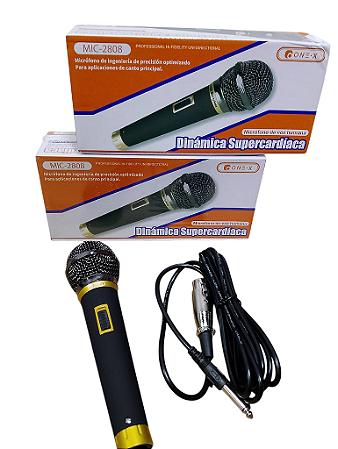 MICROFONE PROFISSIONAL COM FIO ONEX MIC-2808