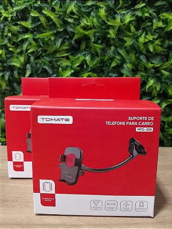 SUPORTE DE CELULAR VEICULAR COM VENTOSA TOMATE  MTG-258