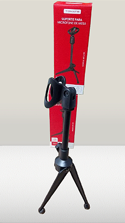 SUPORTE PARA MICROFONE DE MESA TOMATE MTG-133