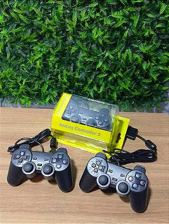 CONTROLE PARA PLAYSTATION 2 DUALSHOCK 2 PS2 ONEX M-5708