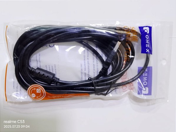 CABO USB PARA IMPRESSORA 3M ONEX CAB-2422