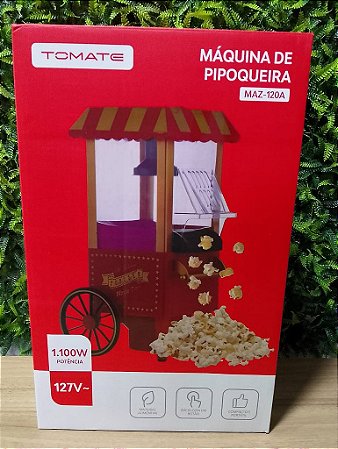 PIPOQUEIRA ELETRICA 127V 1100W TOMATE MAZ-120A