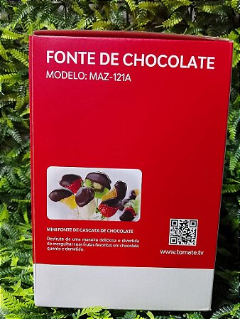 FONDUE CASCATA DE CHOCOLATE 127V 35W TOMATE MAZ-121A