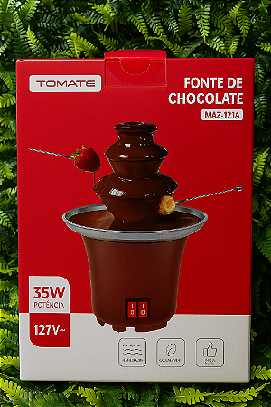 FONDUE CASCATA DE CHOCOLATE 127V 35W TOMATE MAZ-121A