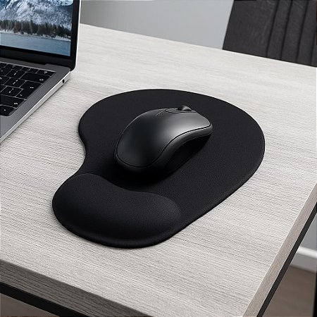 MOUSE PAD COM DESCANSO DE PULSO(EM GEL) E BASE ANTIDERRAPANTE ONE-X JP-2520