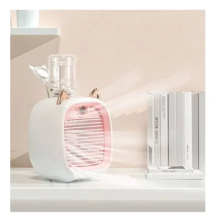 MINI VENTILADOR PORTATIL COM SPRAY DE AR FRIO ONEX VEN-8030