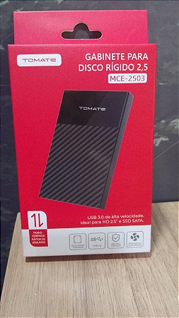 CASE EXTERNO PARA HD 2.5 E SSD SATA USB 3.0 MCE-2503