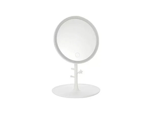 ESPELHO DE MESA COM ILUMINACAO LED 5V 1A TOMATE OPA-H002