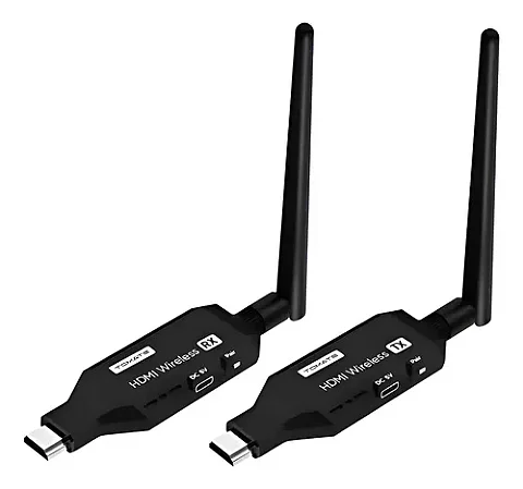 EXTENSOR HDMI WIRELESS SEM FIO 50M 5G TOMATE MHD-1050W