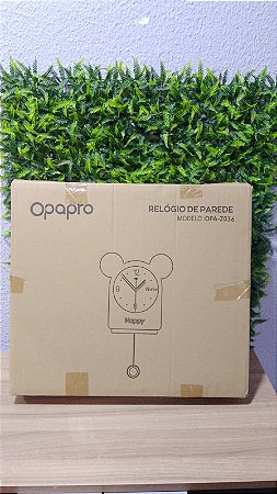 RELOGIO DE PAREDE 1,5V TOMATE OPA-Z036