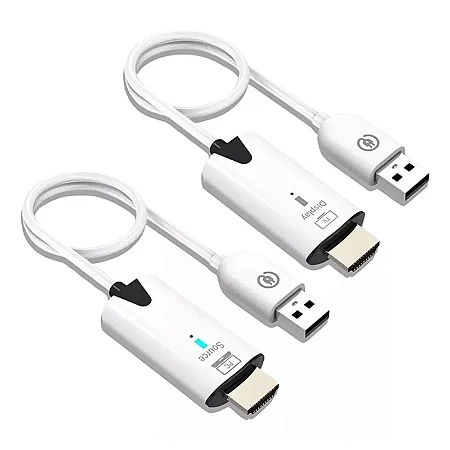 TRANSMISSOR DE VIDEO HDMI PARA ESPELHAMENTO SEM FIO 30M TOMATE MHD-1030W