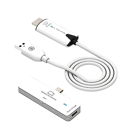 TRANSMISSOR DE VIDEO TYPE-C PARA ESPELHAMENTO SEM FIO 30M TOMATE MHD-1031W