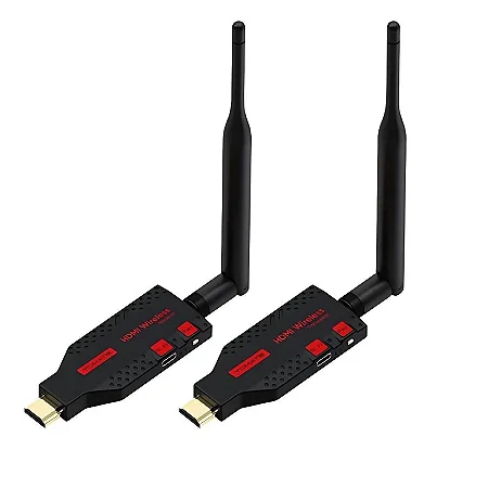 EXTENSOR HDMI WIRELESS SEM FIO 100M 5G TOMATE MHD-1100W