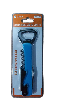 SACA ROLHAS E ABRIDOR DE GARRAFAS ONEX TES-4704