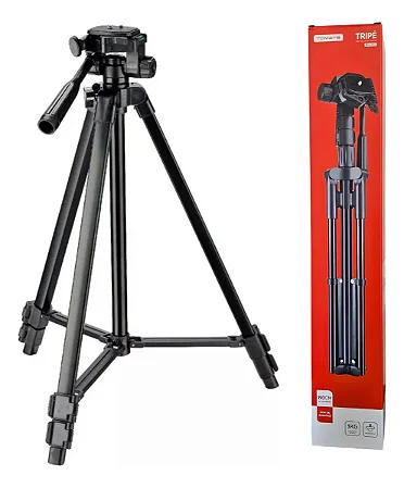 TRIPE PARA CAMERA FOTOGRAFICA E CELULAR 1,90M TOMATE MTG-8003