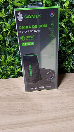 CAIXA DE SOM PORTATIL BLUETOOTH 30W RESISTENTE A AGUA ONEX CA-5217