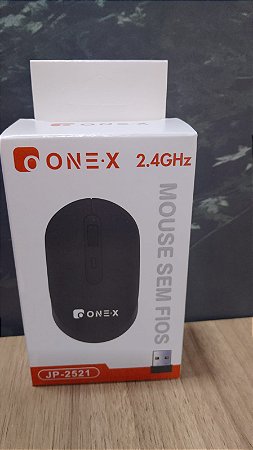 MOUSE OPTICO SEM FIO 2.4GHZ ONEX JP-2521