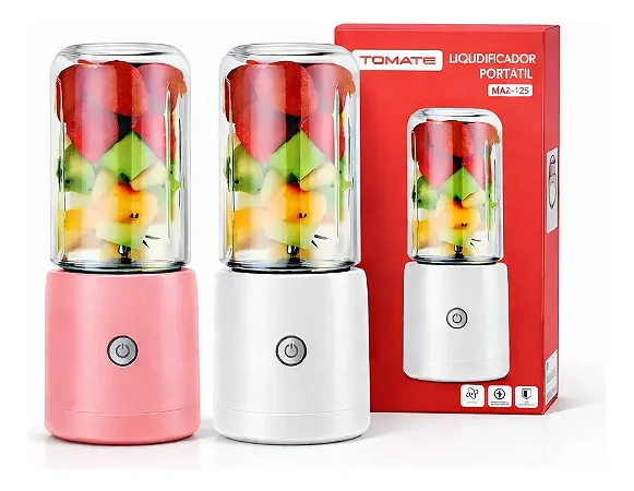 LIQUIDIFICADOR PORTATIL 380ML TOMATE MAZ-125