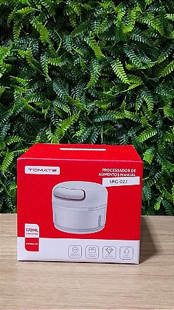 MINI PROCESSADOR DE ALIMENTOS RECARREGAVEL 170ML TOMATE SRQ-022