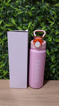 GARRAFA TERMICA DE ACO INOX 680ML TOMATE AK-6802