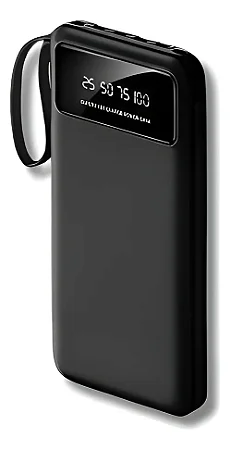 CARREGADOR POWER BANK 10000MAH 4 EM 1 ONEX PT-09760,