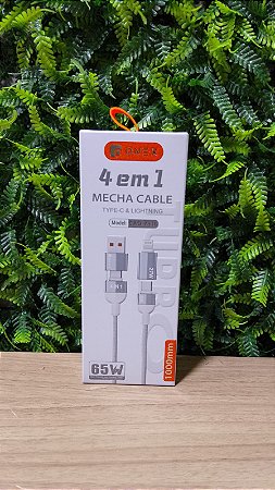 CABO DE DADOS TURBO 4 EM 1 1M 65W ONEX CAO-7816