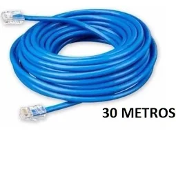 CABO DE REDE CAT5 30M TOMATE MCB-1530