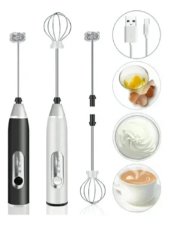 MIXER PORTATIL RECARREGAVEL 6W 8000RPM TOMATE SRQ-020