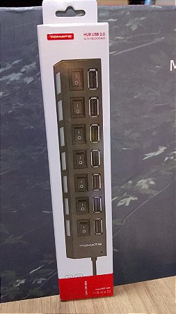 HUB USB 7 PORTAS USB 2.O TOMATE MST-004