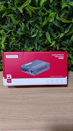 TRANSCEPTOR DE FIBRA DUPLA 100MBPS TOMATE MHD-100S