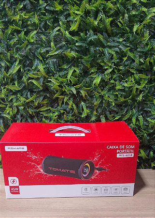 CAIXA DE SOM  BLUETOOTH 45W 8000MAH TOMATE MTS-6018