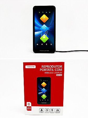 MULTIMIDIA PORTATIL 6,25" TOUTCH SCREEN TOMATE MTC-625