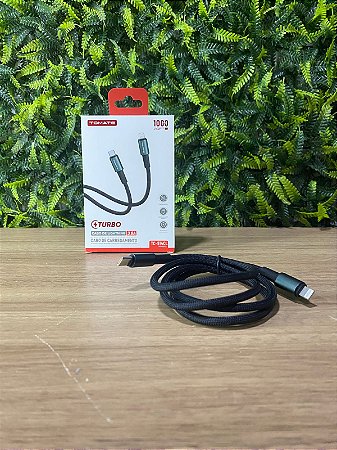 CABO DE DADOS TURBO TYPE-C PARA IPHONE TOMATE TC-514CL