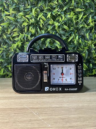 RADIO CLASSICO RETRO USB/TF/FM ONEX RA-0565BT