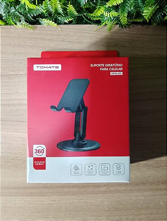 SUPORTE DE MESA PARA CELULAR 360° TOMATE MTG-273