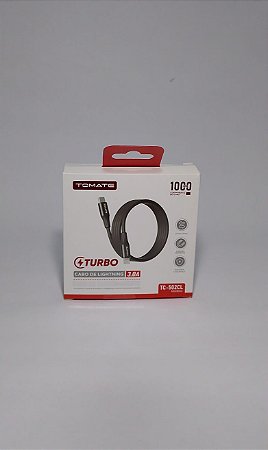 CABO DE DADOS TYPE-C PARA IPHONE 1M 3.0A TOMATE TC-502CL