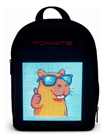 MOCHILA INTELIGENTE COM TELA LED TOMATE MM-001