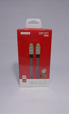CABO HDMI PARA HDMI 2M 4K TOMATE MHD-4029
