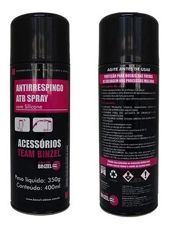 ANTIRRESPINGO ATB SPRAY C/SILICONE - BINZEL
