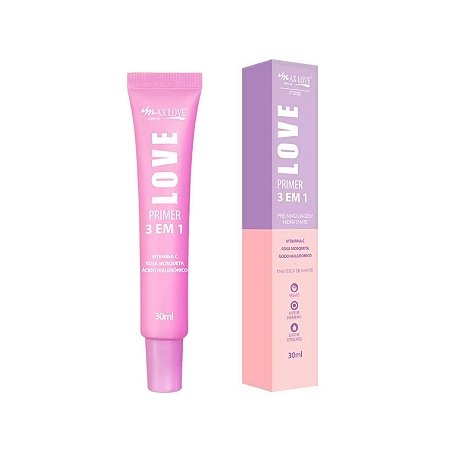 Primer Facial 3 em 1 Love - Max Love