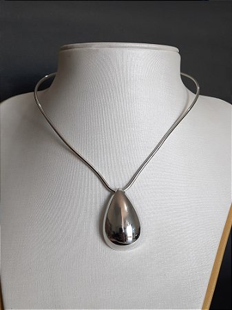 Choker Pingente Gota G