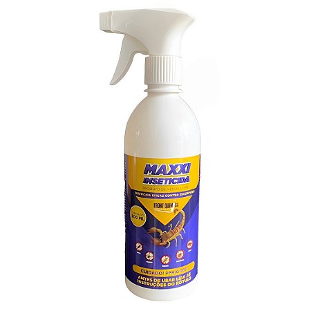 Maxxi Inseticida 500ml Elimina Escorpioes Barata Aranha