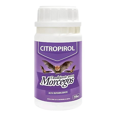 Citropirol 200ml - Desaloja Afasta Repele Espanta Morcegos